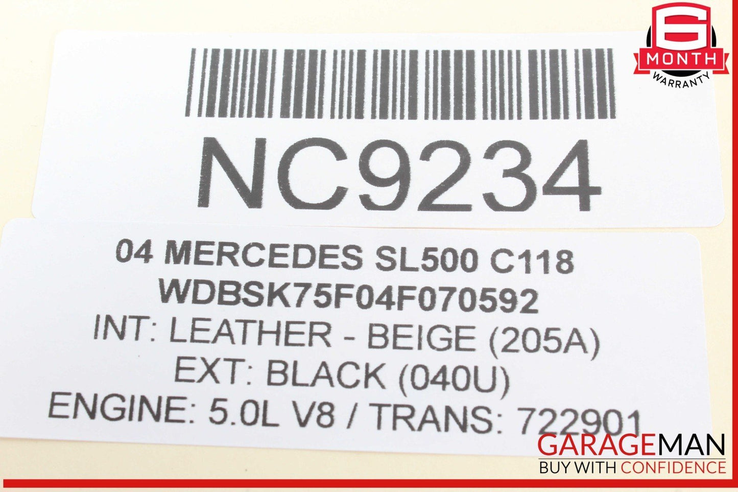 03-12 Mercedes R230 SL500 SL55 AMG Front Left SAM Fuse Box Control Module OEM