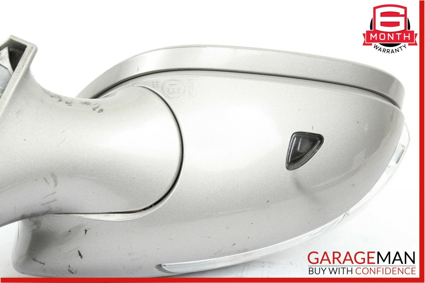 07-09 Mercedes W221 S550 Front Right Side Mirror Door Rear View Cubanite Silver