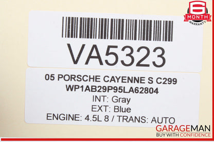 03-10 Porsche Cayenne S 955 957 Front Left Dash AC A/C Air Vent Trim Grille OEM