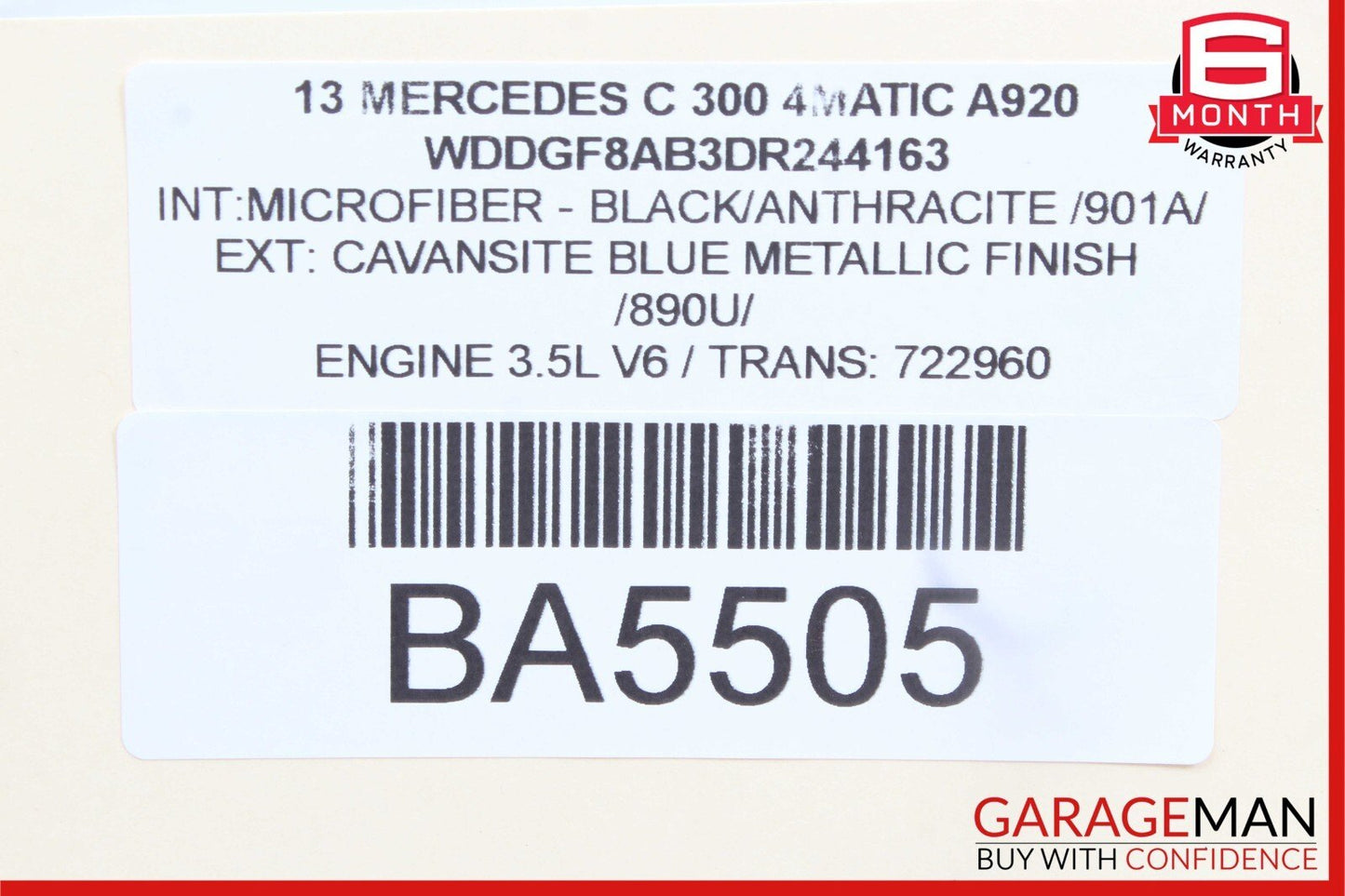 08-14 Mercedes W204 C300 C350 Front Right Side Door Control Module 2129004214
