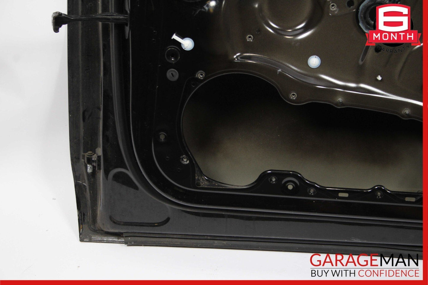 12-18 Audi A6 Front Right Passenger Side Exterior Door Shell Frame Panel Black
