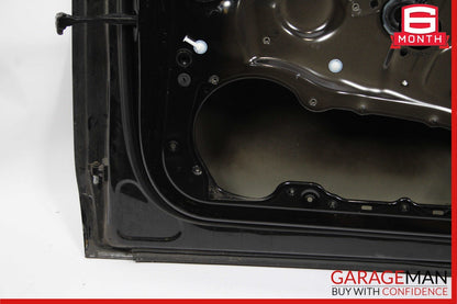 12-18 Audi A6 Front Right Passenger Side Exterior Door Shell Frame Panel Black