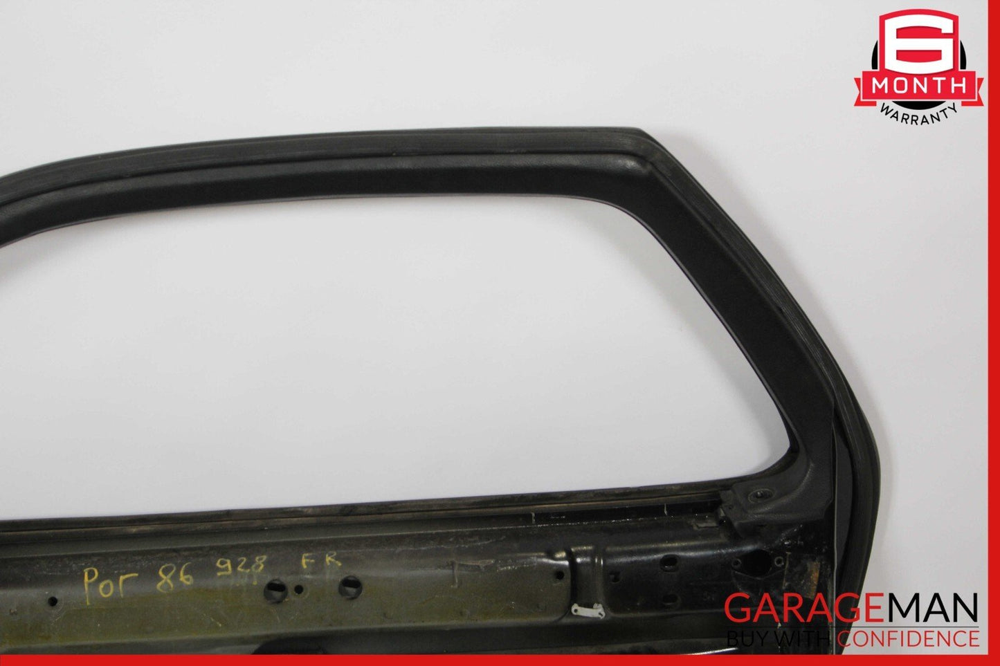 84-91 Porsche 928 Front Right Side Exterior Door Shell Panel Black OEM