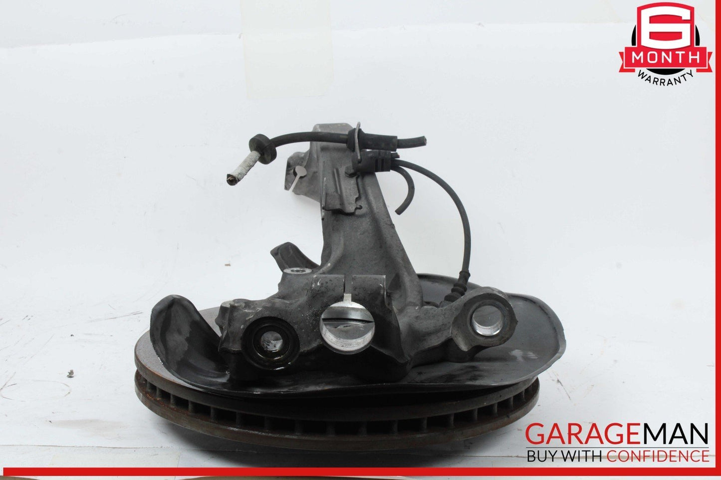 12-18 Audi A7 A6 Front Left Driver Side Spindle Knuckle Wheel Hub w/ Rotor Disc