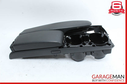08-14 Mercedes W204 C63 AMG Center Console Armrest Cup Holder Assembly Black OEM