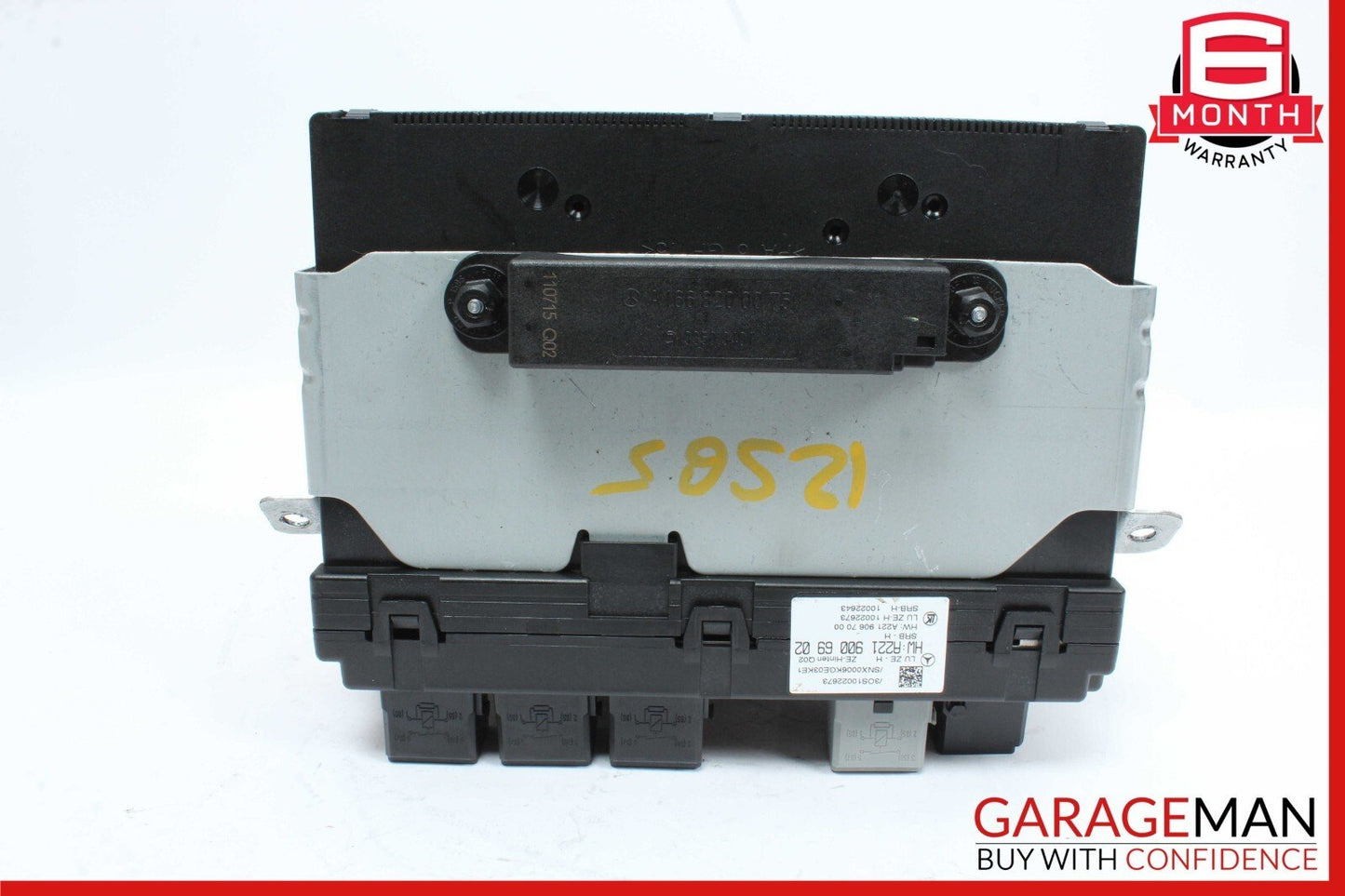 10-14 Mercedes W221 S65 S63 CL63 AMG Rear Sam Fuse Box Relay Module Control OEM