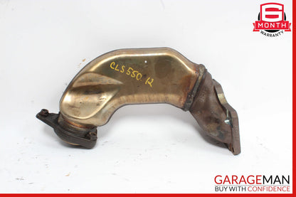 12-18 Mercedes W218 CLS550 4.6L Left Exhaust Pipe Adapter 2781400908 OEM