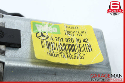 06-13 Mercedes R350 GL450 ML350 Valeo Rear Window Windshield Glass Wiper Motor