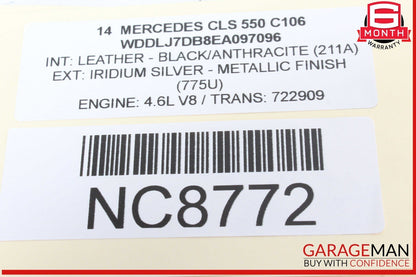 12-18 Mercedes W218 CLS550 E550 Rear Right / Left Lower Spring Seat Control Arm