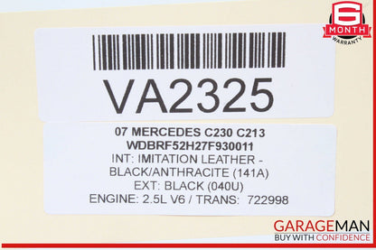 01-07 Mercedes W203 C230 C320 Overhead Reading Dome Light Lamp Gray OEM