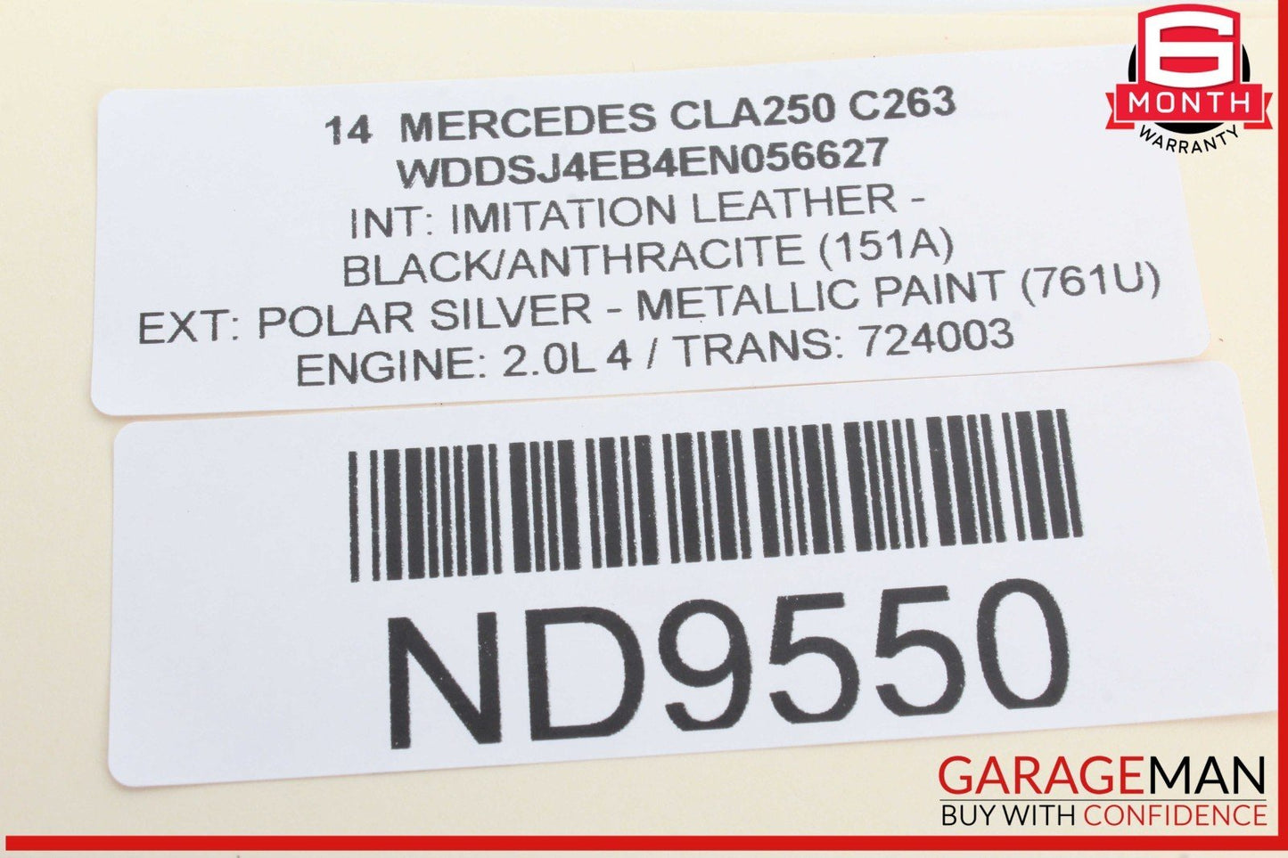 14-18 Mercedes W117 CLA250 Front Right Side Door Control Module 1669006005 OEM