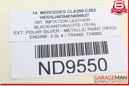 14-18 Mercedes W117 CLA250 Front Right Side Door Control Module 1669006005 OEM