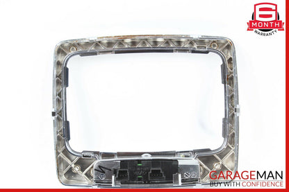 08-14 Mercedes W204 C300 R350 Center Console Shift Shifter Bezel Trim Silver