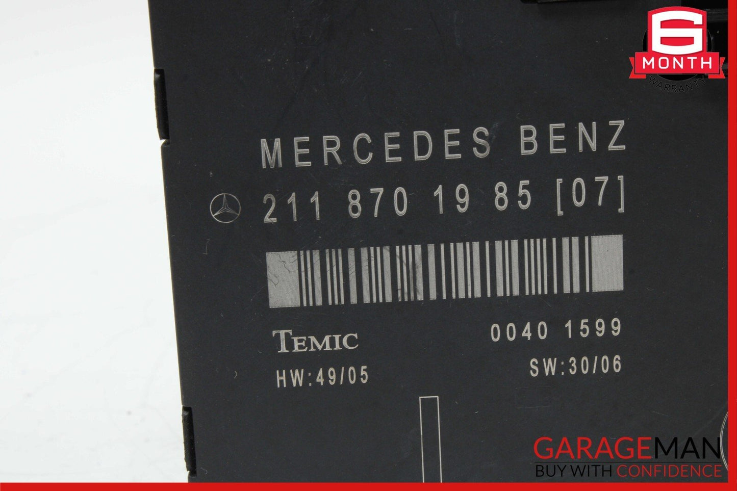 03-09 Mercedes W211 E350 E500 E63 AMG Front Left Side Door Control Module Unit
