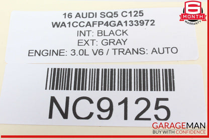 14-17 Audi SQ5 Front Right / Rear Right Passenger Side Exterior Door Handle OEM