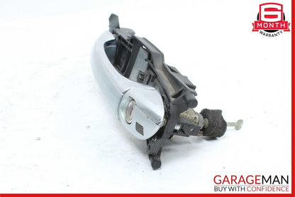 03-09 Mercedes W209 CLK350 Front Left Side Exterior Door Handle Tellurium Silver