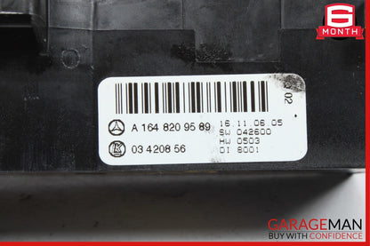 06-11 Mercedes X164 GL450 ML550 Rear A/C Heater Climate Control Switch Unit OEM