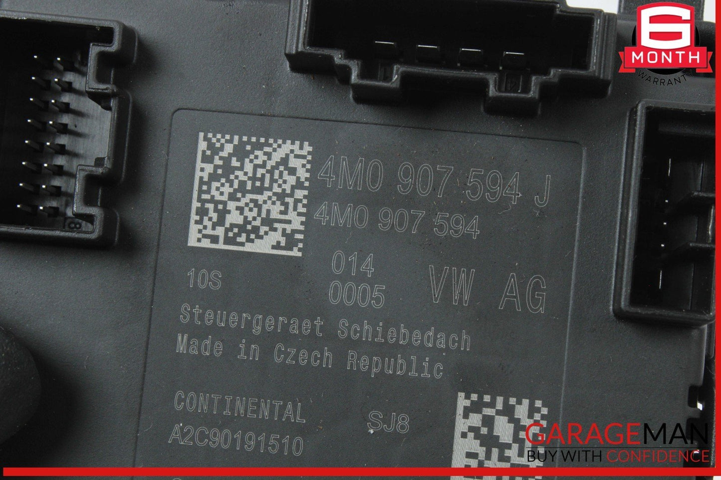 17-24 Audi A5 A4 S5 Sunroof Window Glass Control Module Unit 4M0907594J OEM