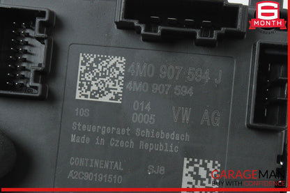 17-24 Audi A5 A4 S5 Sunroof Window Glass Control Module Unit 4M0907594J OEM
