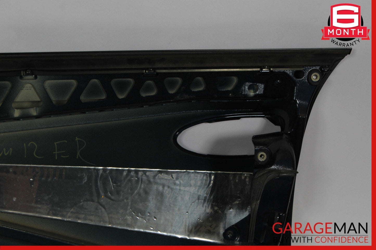 10-16 Porsche Panamera 970 Front Right Side Exterior Door Shell Panel Dark Blue