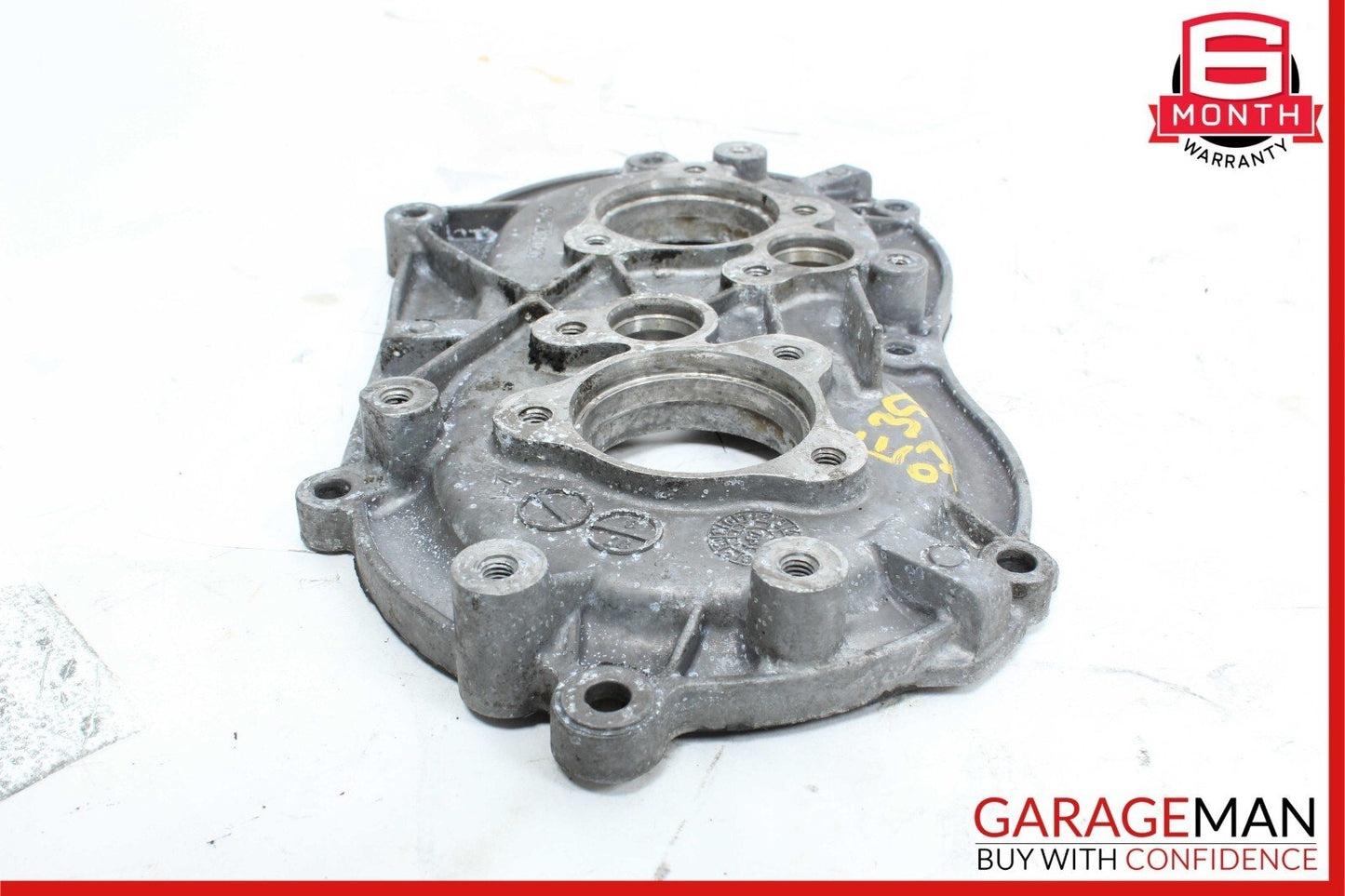 06-10 Mercedes C230 E350 Front Left Engine Timing Chain Plate Valve Cover