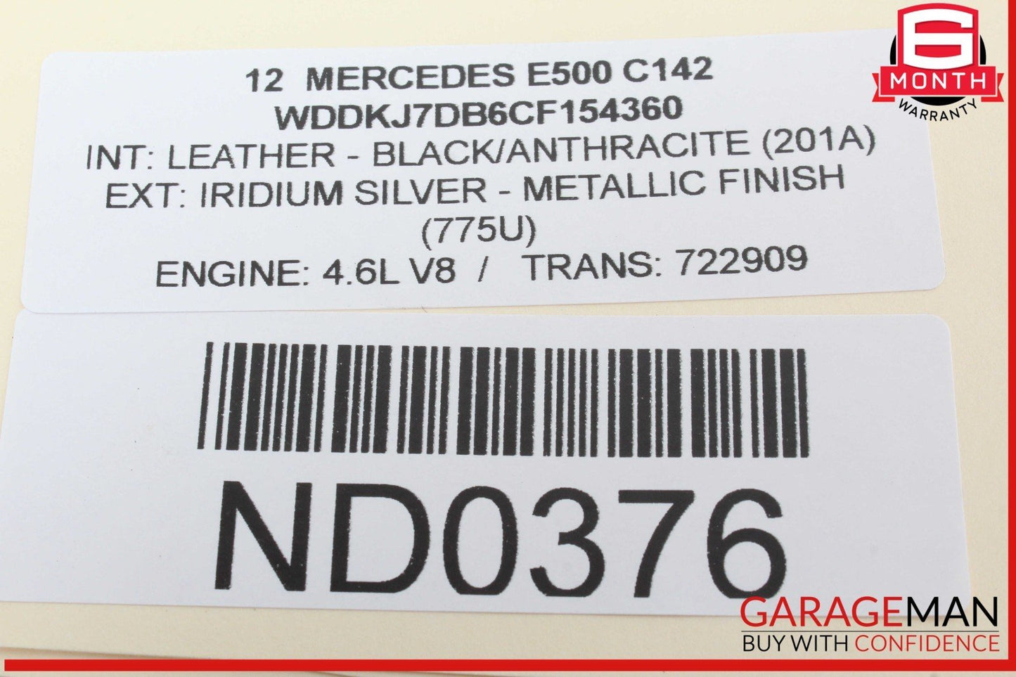 08-20 Mercedes W212 E550 E350 E400 Front Left Side Door Lock Latch Actuator OEM