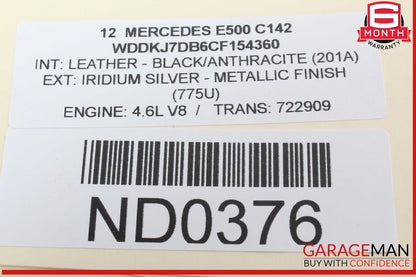 08-20 Mercedes W212 E550 E350 E400 Front Left Side Door Lock Latch Actuator OEM