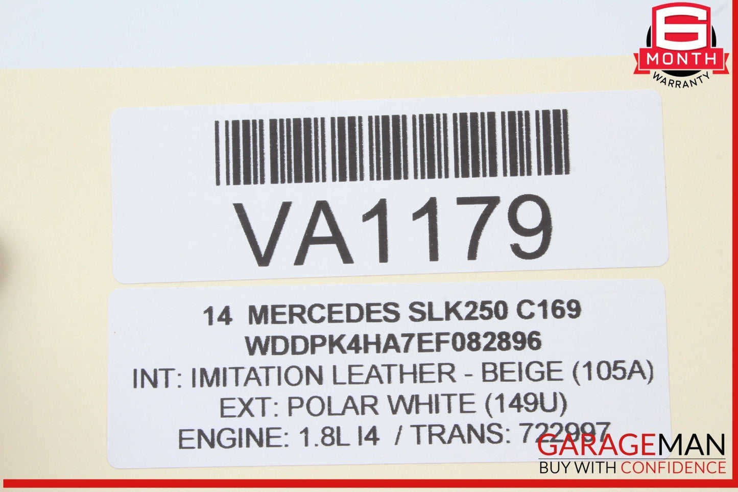 12-20 Mercedes R172 SLK250 SLC300 Roof Convertible Top Control Module Unit OEM