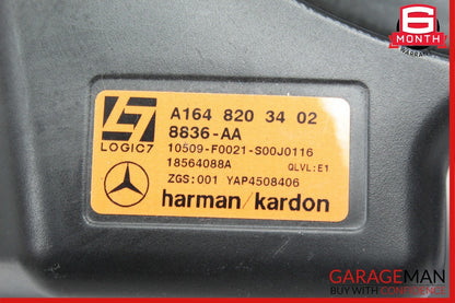 07-12 Mercedes X164 GL550 4MATIC Rear Subwoofer Audio Speaker Harman Kardon OEM