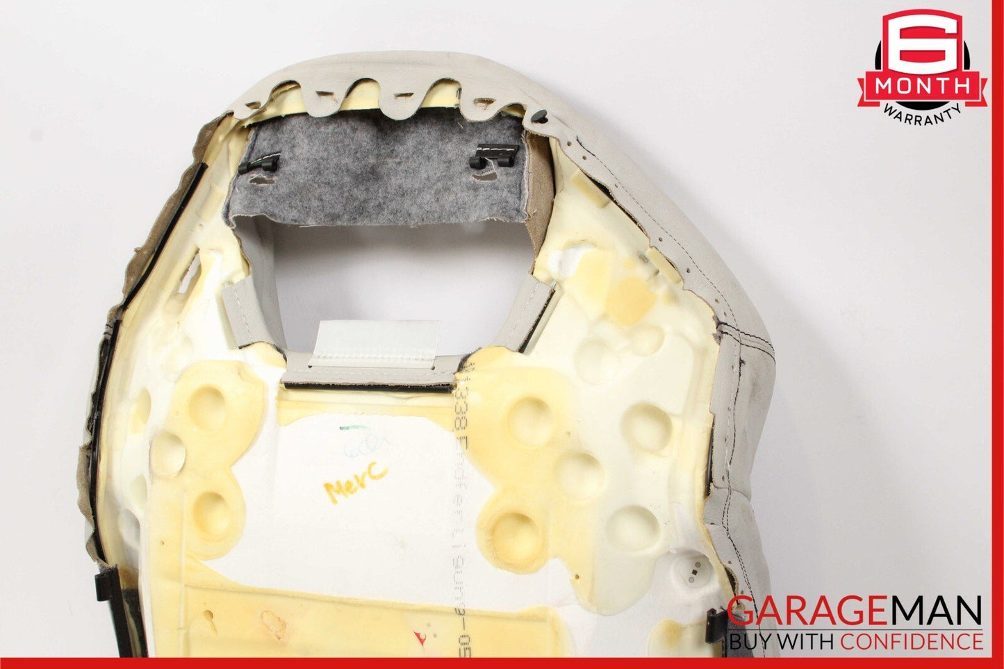 12-16 Mercedes R172 SLK250 SLK300 Front Left Side Upper Seat Cushion Gray OEM