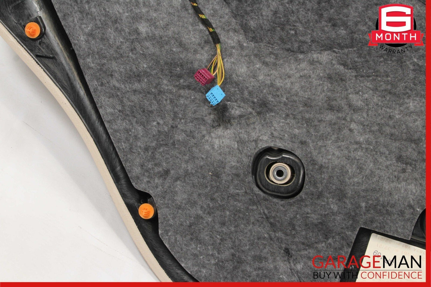 14-16 Mercedes W212 E350 E550 Rear Right Interior Door Panel Trim Cover Beige