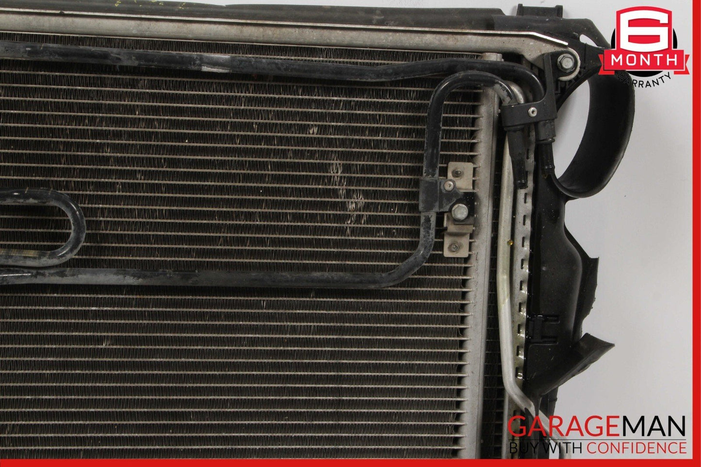 00-06 Mercedes S430 CL500 Engine Radiator AC A/C Condenser Oil Cooling Assy