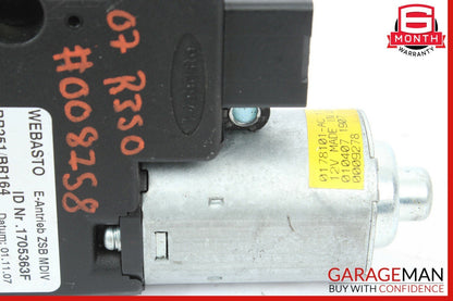 06-12 Mercedes W251 R350 ML550 Panoramic Sunroof Sun Roof Motor 1648201442 OEM