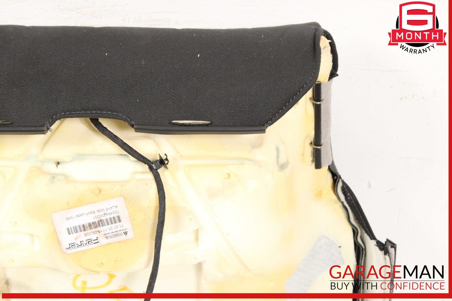 13-17 Audi Q5 Front Right Passenger Side Lower Bottom Seat Cushion Black OEM