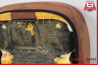 14-17 Maserati Ghibli M157 Front Right Lower Bottom Seat Cushion Cover Brown OEM
