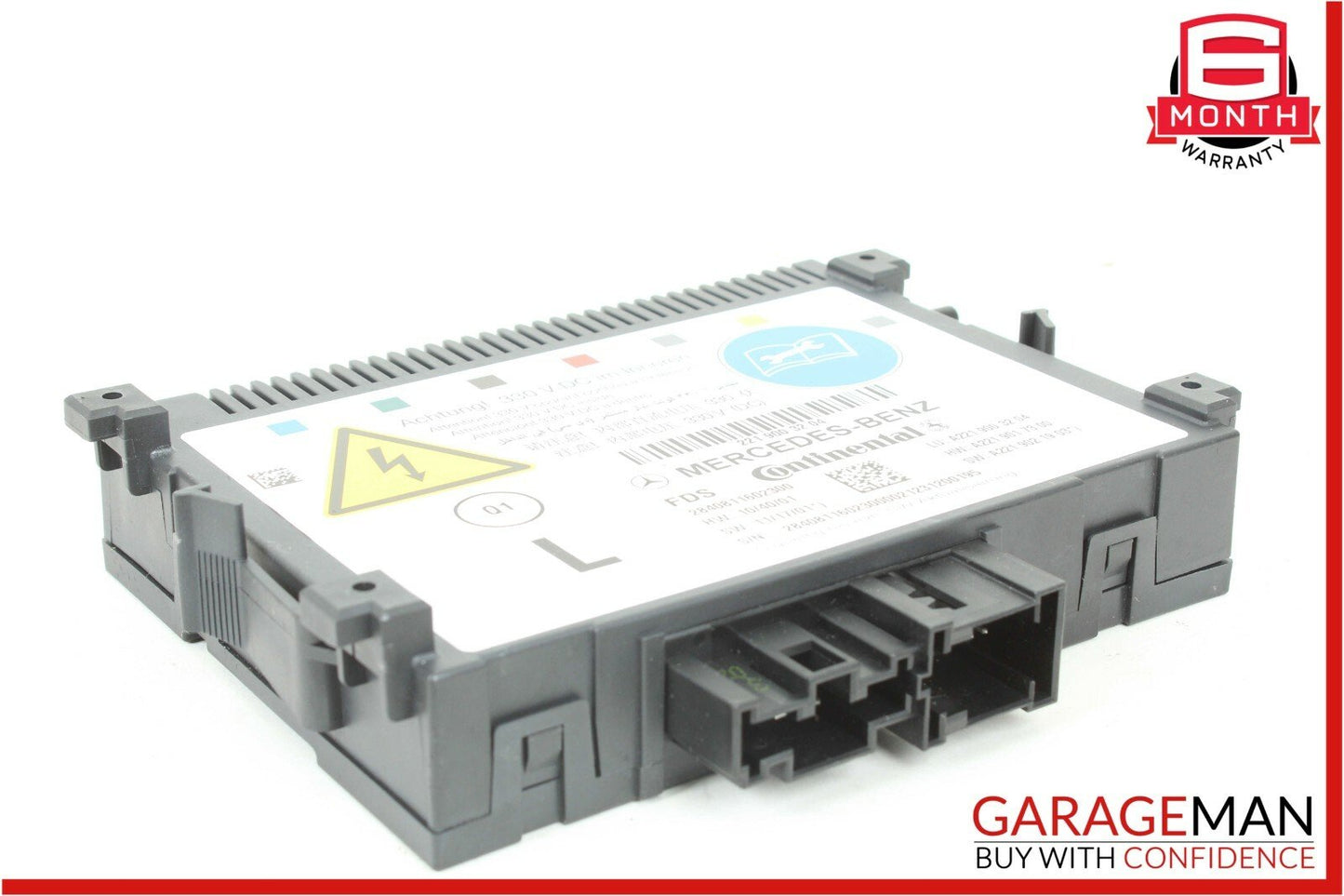 10-13 Mercedes W221 S500 S550 Front Left Side Seat Dynamic Massage Control Unit