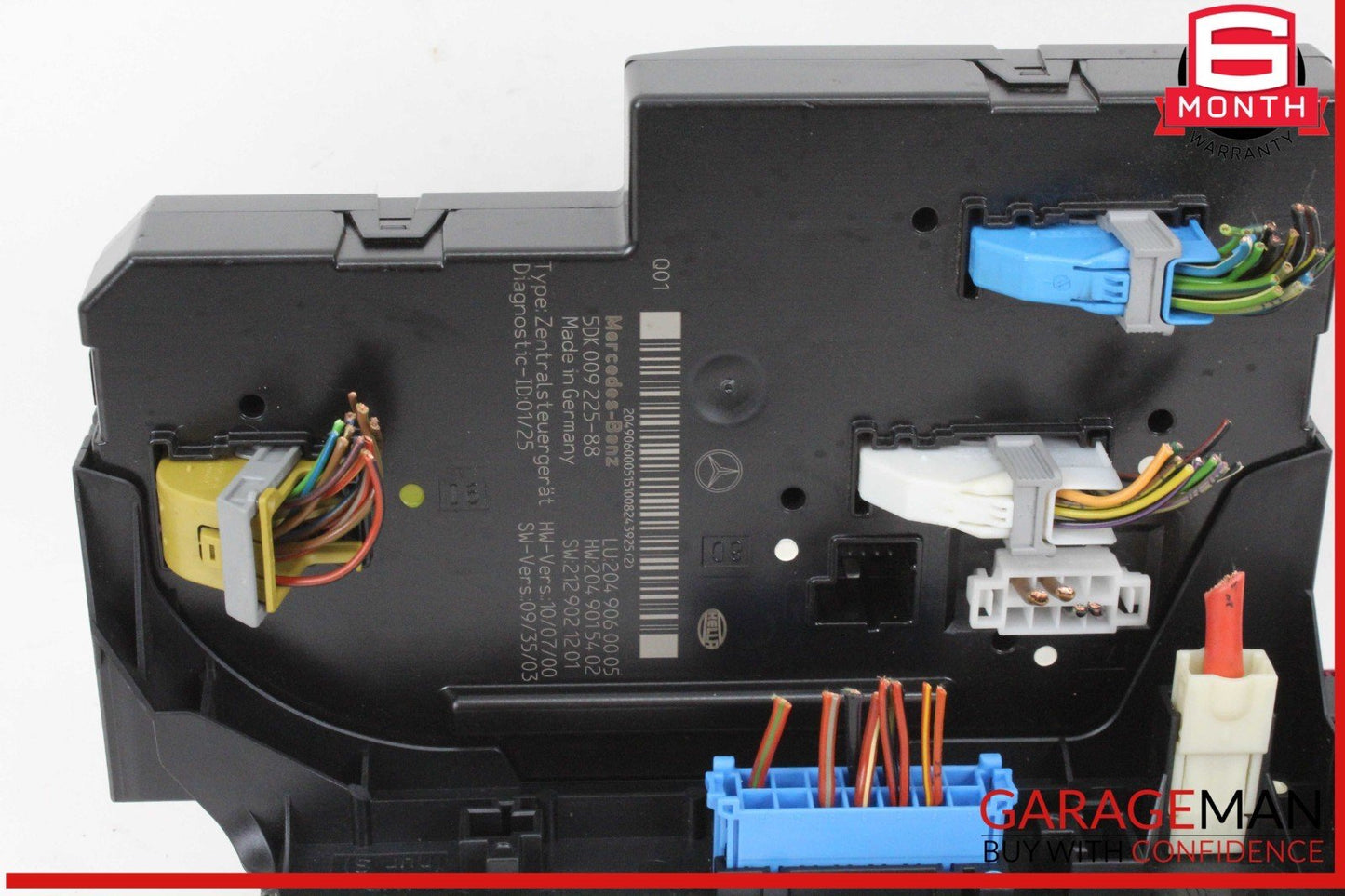 10-11 Mercedes W204 C300 C250 Rear SAM Module Relay Fuse Box 2049060005 OEM