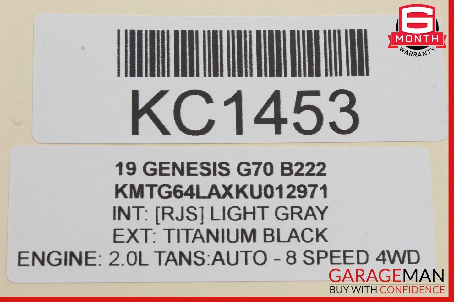 19-21 Genesis G70 Front or Rear Door Speaker Lexicon 96330-J5200 OEM