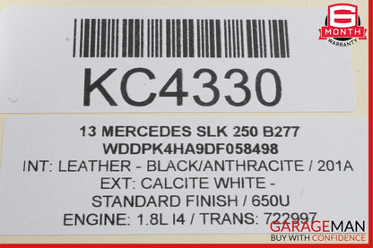 12-16 Mercedes R172 SLK250 Console Head Unit Controller Knob Multi Switch OEM