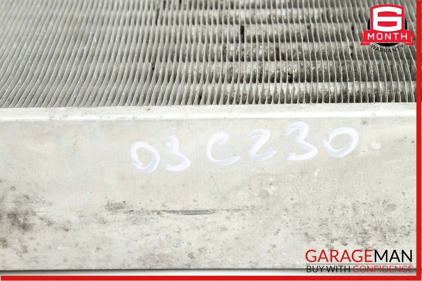 02-05 Mercedes W203 C230 Kompressor Intercooler Air Cooler Radiator