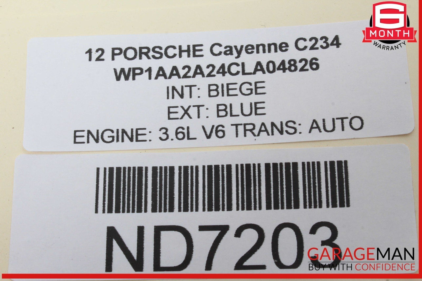 11-18 Porsche Cayenne 958 Floor Gear Shifter Shift Selector 7P5713025R OEM