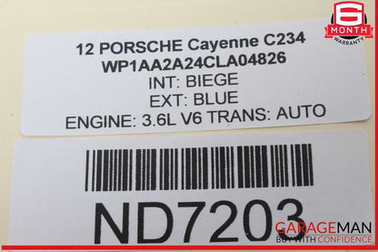 11-18 Porsche Cayenne 958 Floor Gear Shifter Shift Selector 7P5713025R OEM