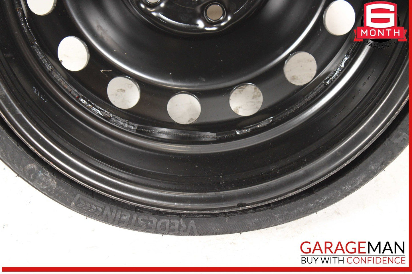 07-15 Audi Q7 Emergency Spare Wheel Rim Tire 6.5 x 18 H2 ET53 OEM