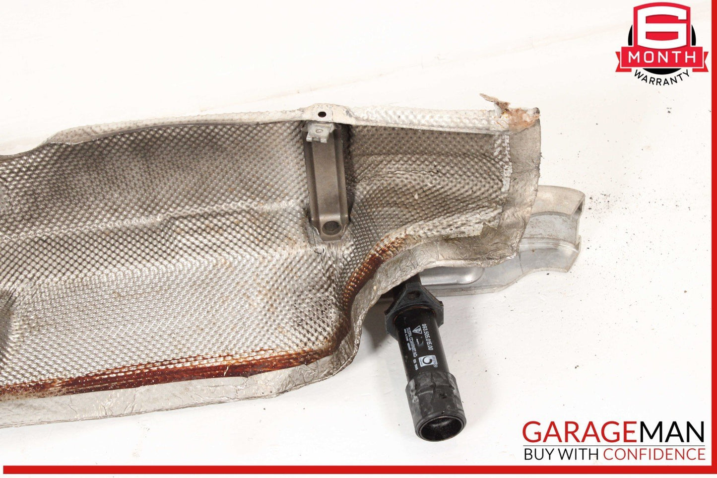 97-04 Porsche 986 Boxster Rear Bumper Reinforcement Bracket Bar Heat Shield Assy