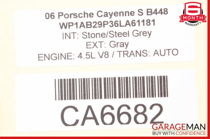 03-10 Porsche Cayenne S 955 957 Rear Right Exterior Door Handle OEM