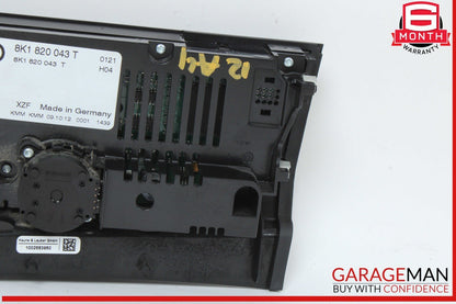09-16 Audi A4 AC A/C Heat Temperature Climate Control Panel 8K1820043R OEM