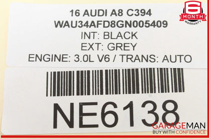 09-18 Audi A8 A5 S4 A4 A7 Rear Left Driver Side Upper Control Arm 8K0505323H OEM