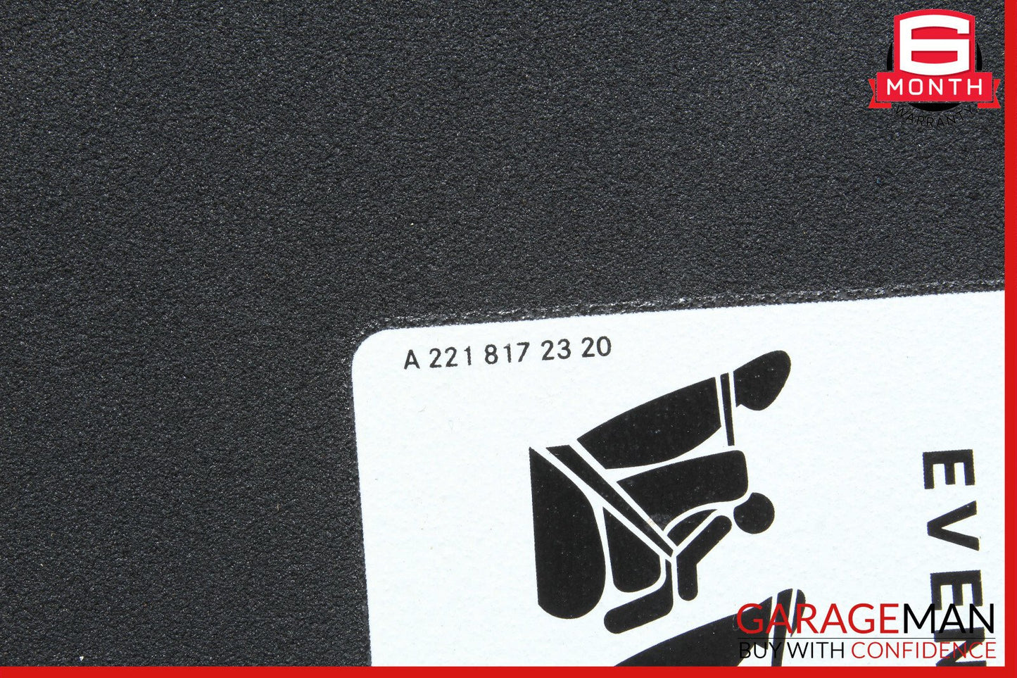 10-17 Mercedes W207 E350 Coupe C350 Right Side Sun Visor Shade Sunvisor OEM