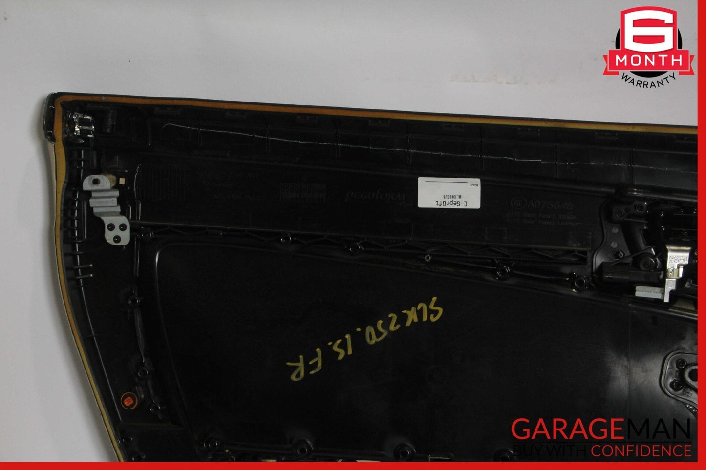 12-16 Mercedes R172 SLK250 Front Right Interior Door Panel Cover Trim Assy Beige