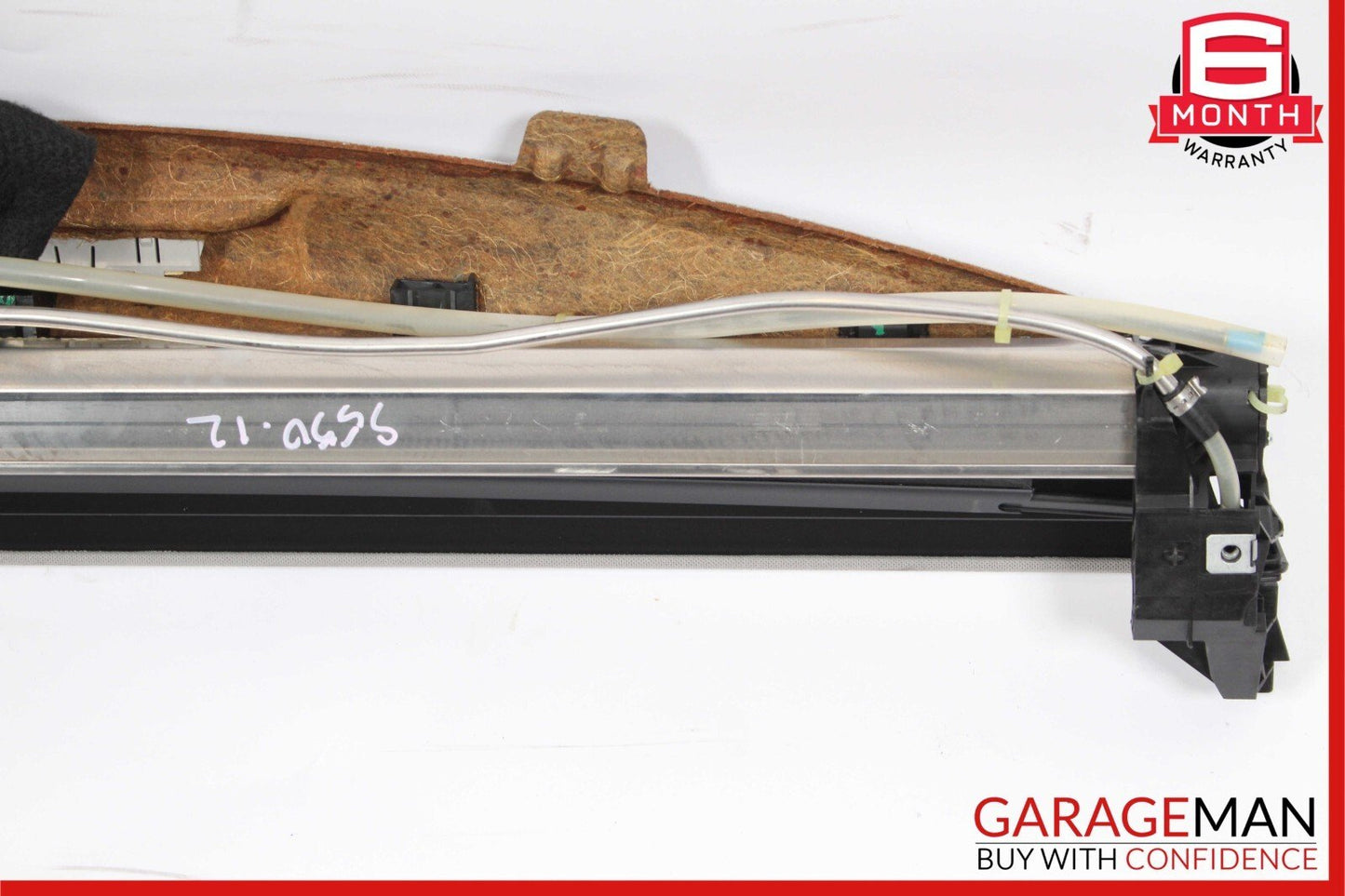 07-13 Mercedes W221 S450 S500 Rear Window Sun Shade Screen Roller Blind Gray OEM